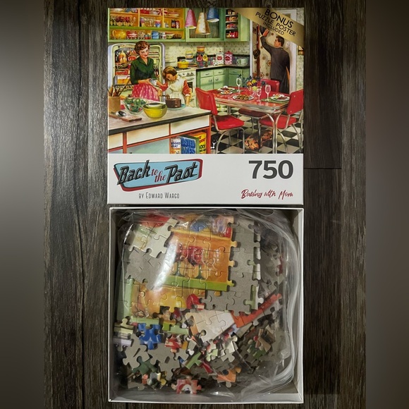 Crazart Baking With Mom 750 piece puzzle. 🧩 - Picture 2 of 3